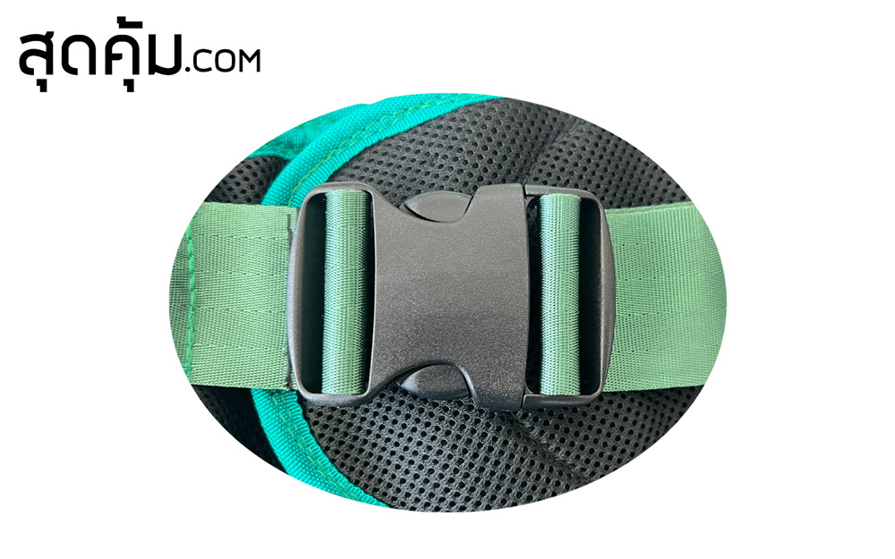 เข็มขัดพยุงตัวผู้ป่วย-เข็มขัดช่วยหัดเดิน-สีเขียวดำ-Safety-Transfer-Support-Belt-Free-Size-รุ่น